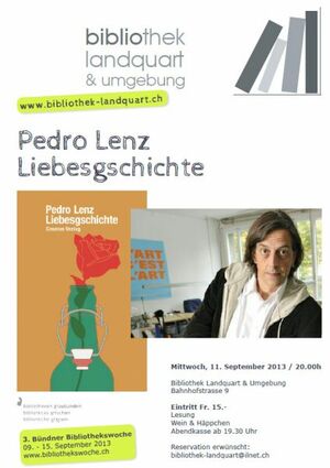 Pedro Lenz liest in Landquart