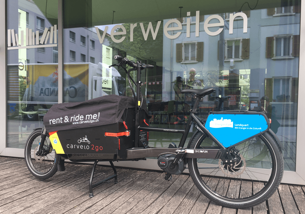 Carvelo2go neu bei der Bibliothek Landquart